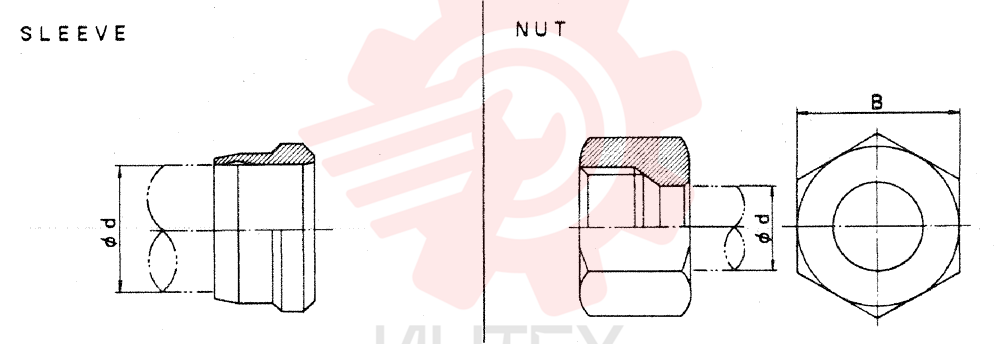 TUBE NUT ZA93S10000