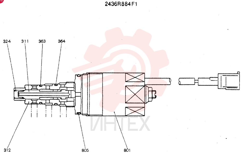 VALVE 2436R884F1