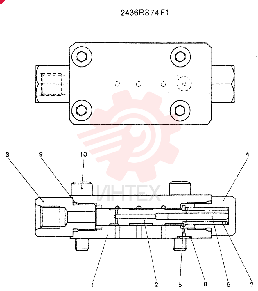 VALVE 2436R874F1