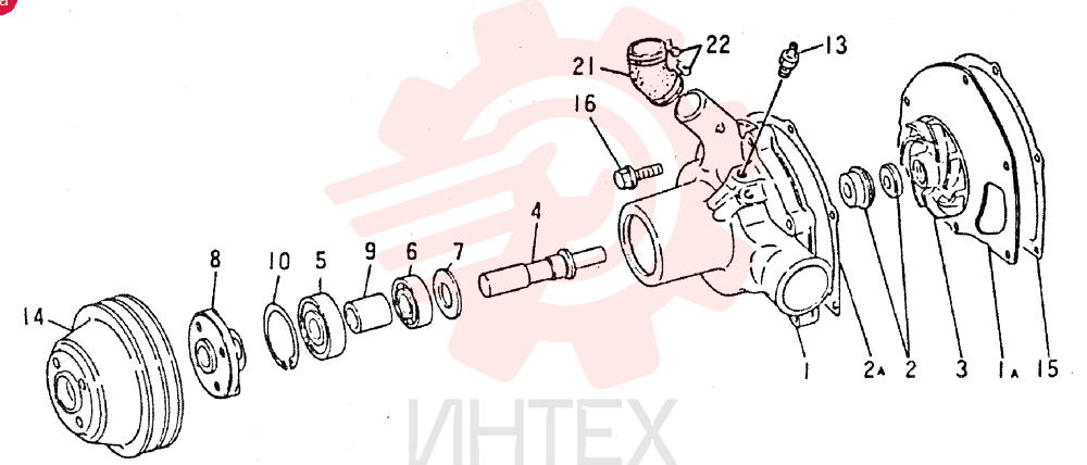 WATER PUMP VAME047422