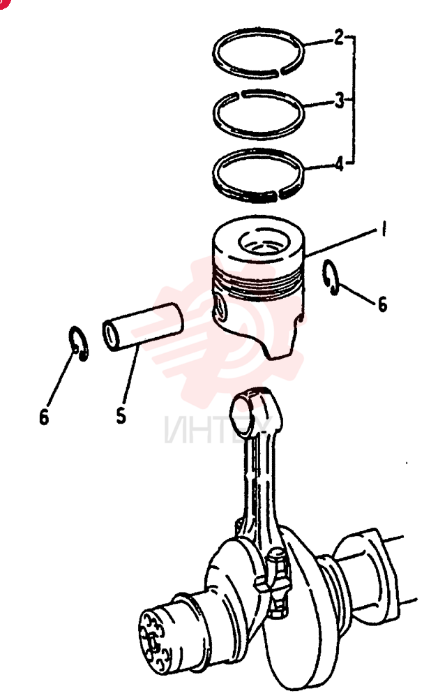 PISTON ASSY VAME072056