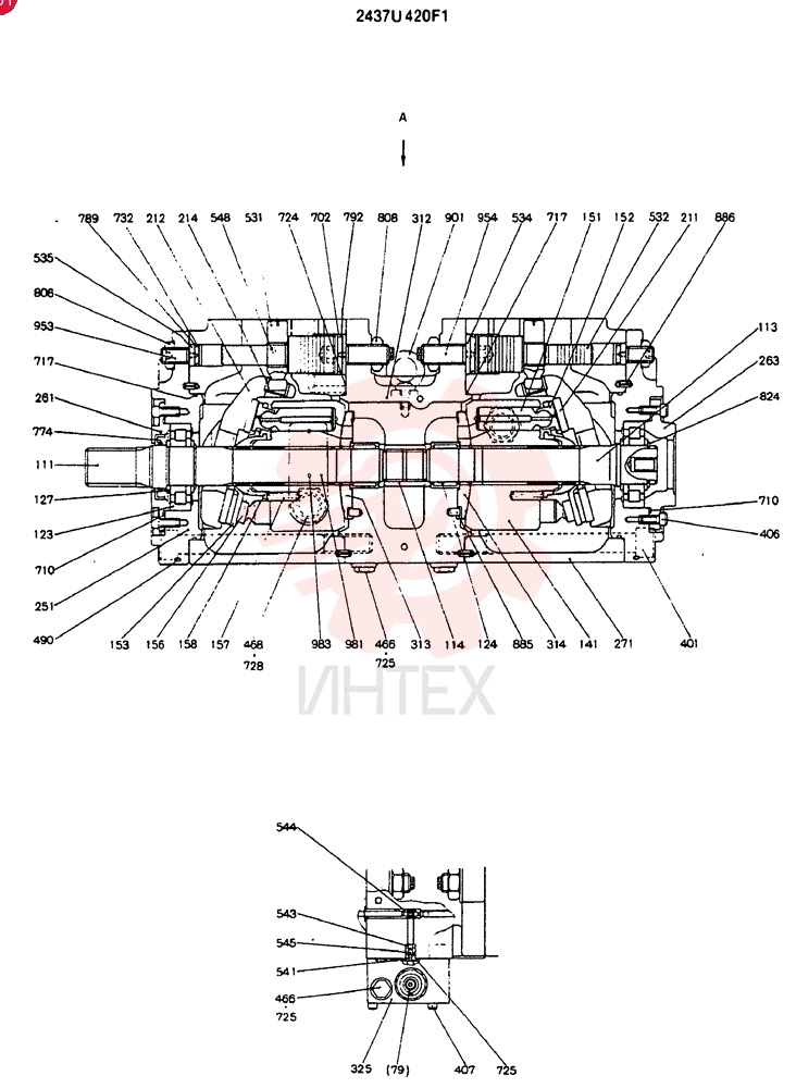 PUMP 2437U420F1