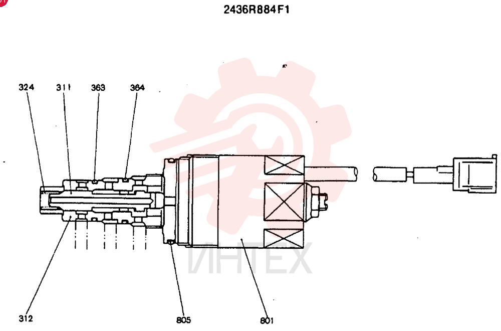 VALVE 2436R884F1