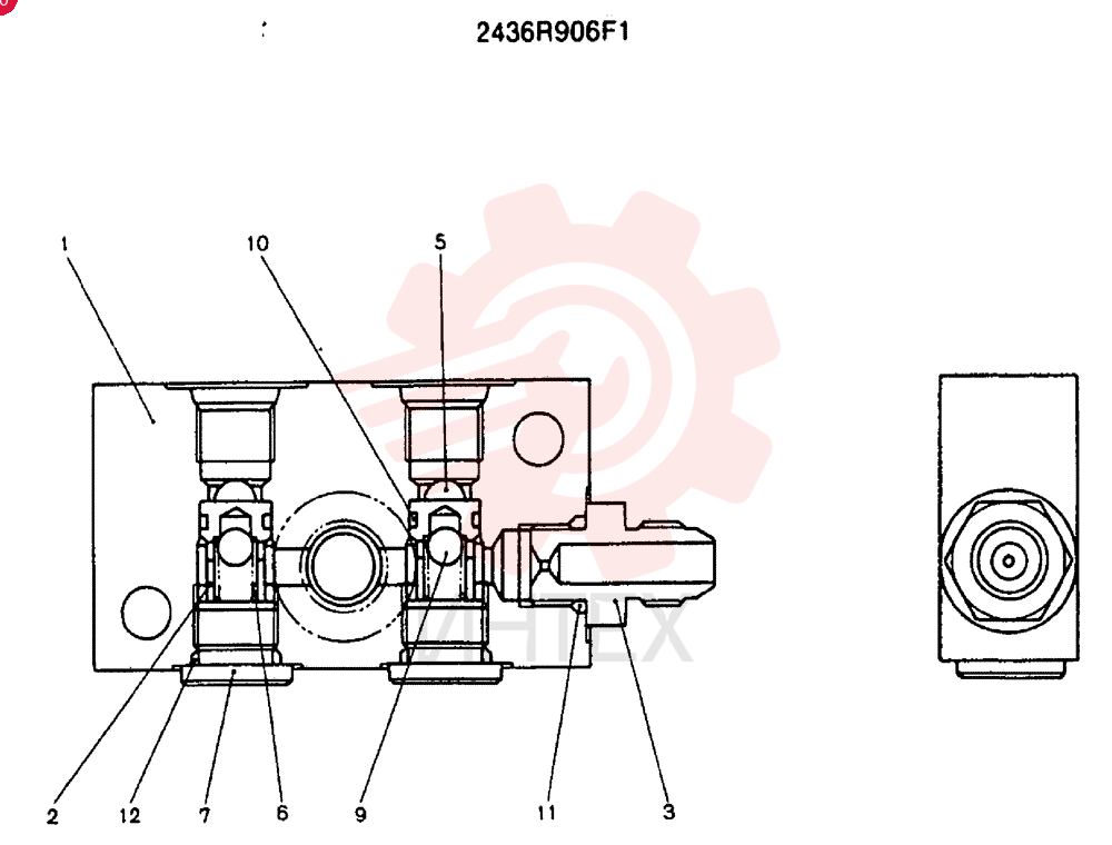 VALVE 2436R906F1
