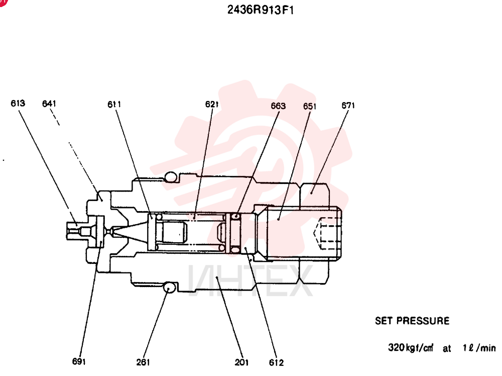 VALVE 2436R913F1