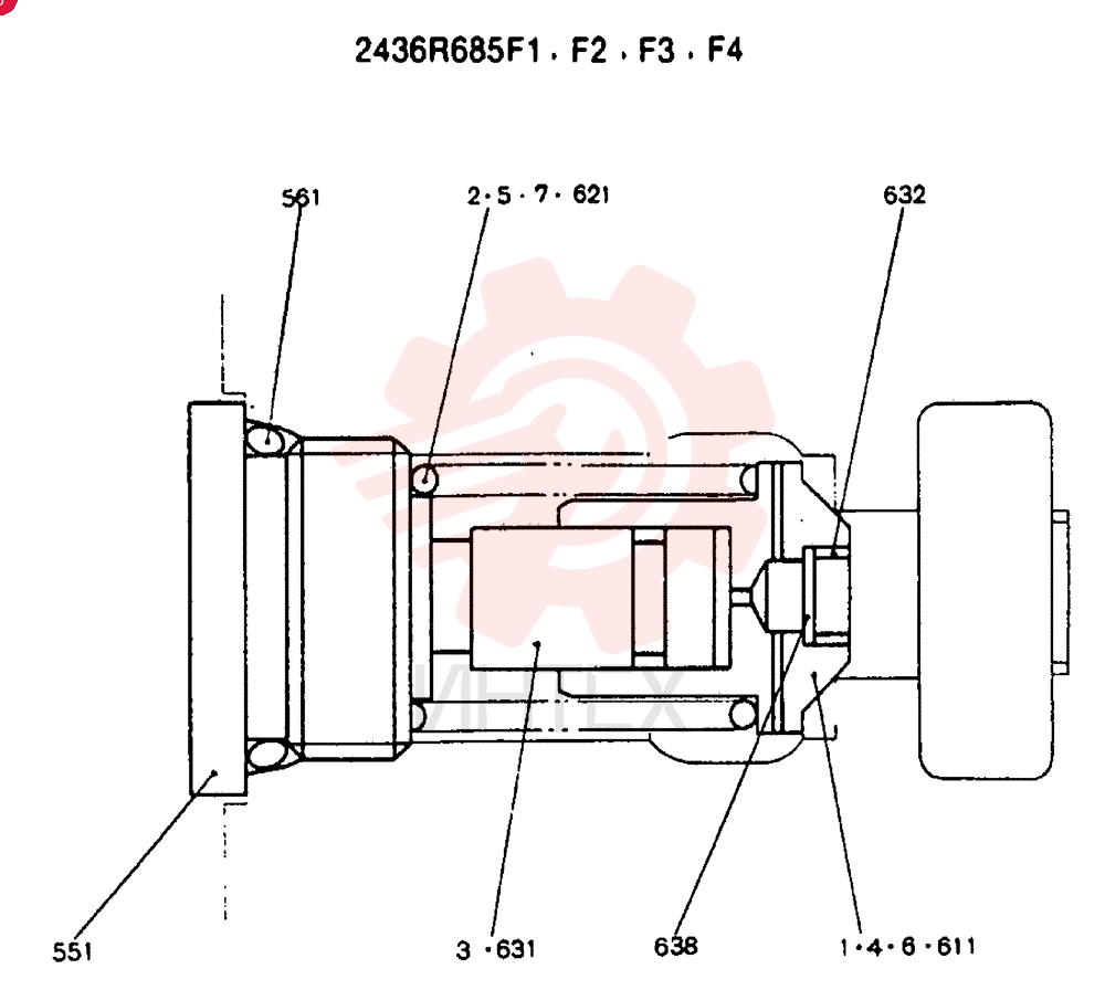 VALVE PRESSURE RELIE 2436R685F1
