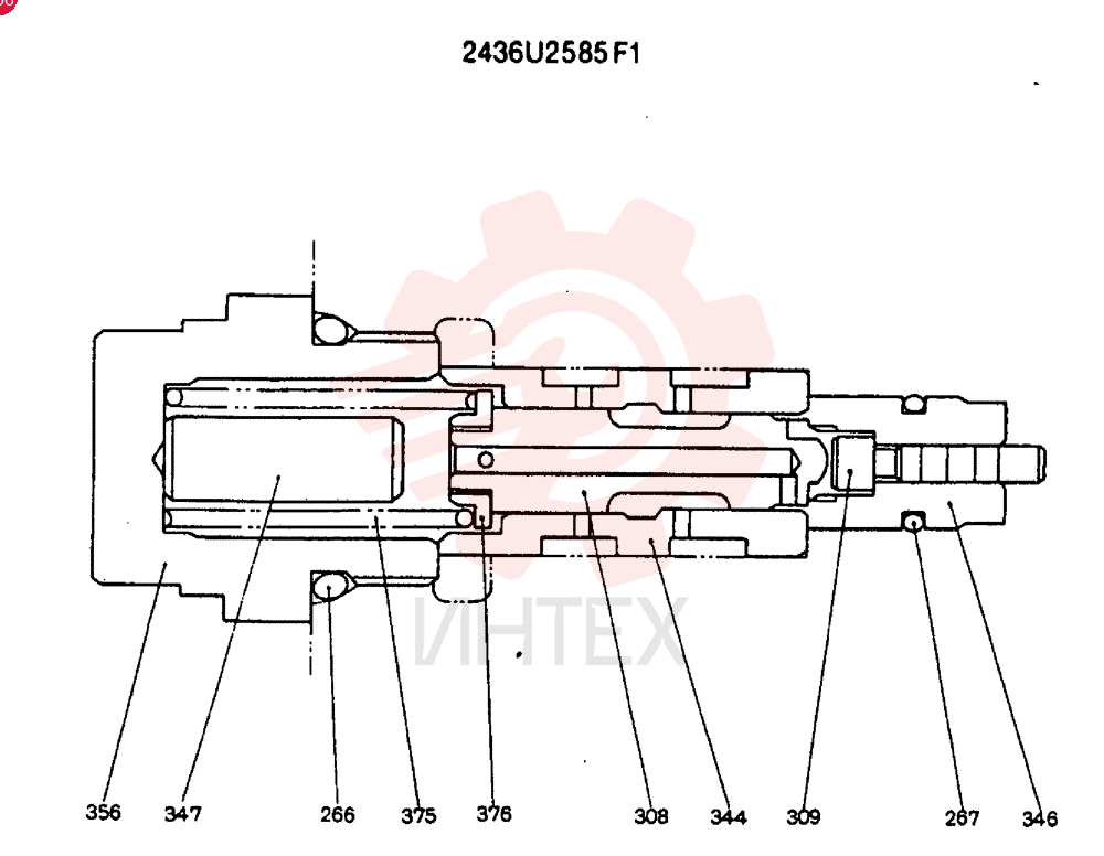 VALVE PRESSURE RELIE 2436U2585F1
