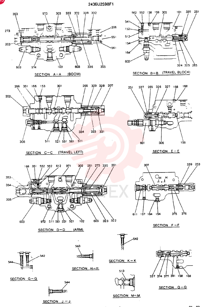 VALVE PRESSURE RELIE 2436U2598F1 (2)