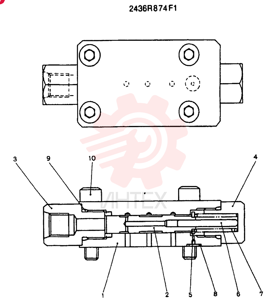 VALVE 2436R874F1