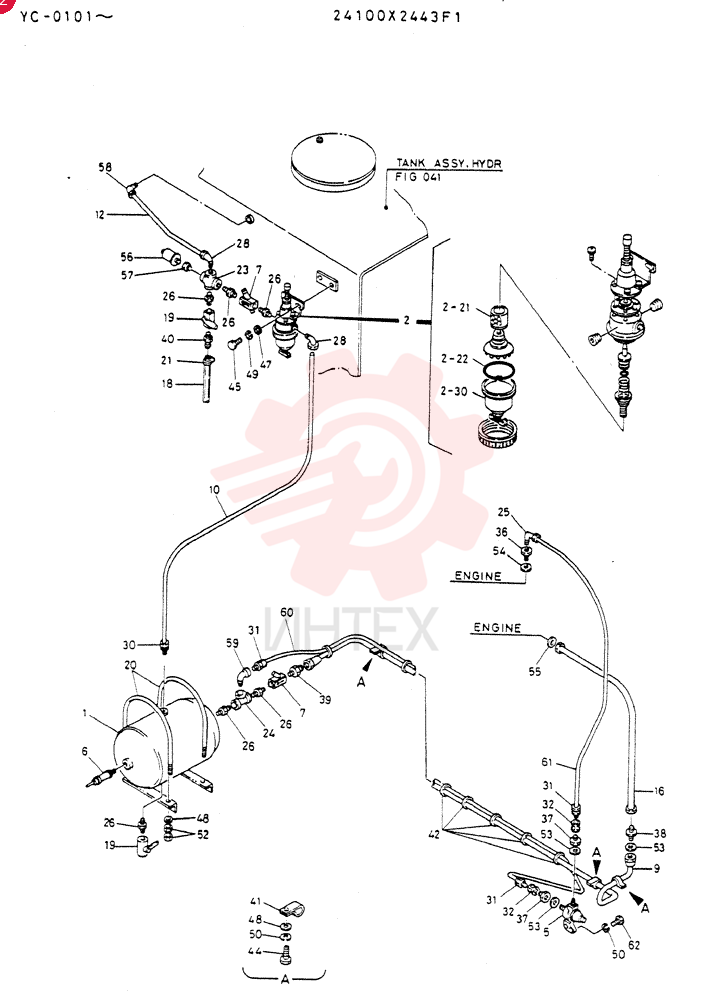 AIR LINES, UPP 24100X2443F1