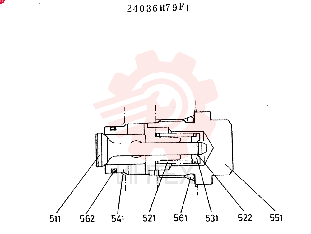 CHECK VALVE 24036R79F1