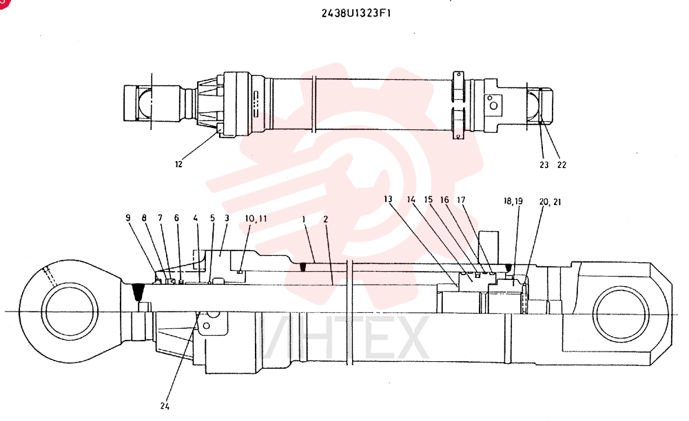 CYLINDER 2438U1323F1