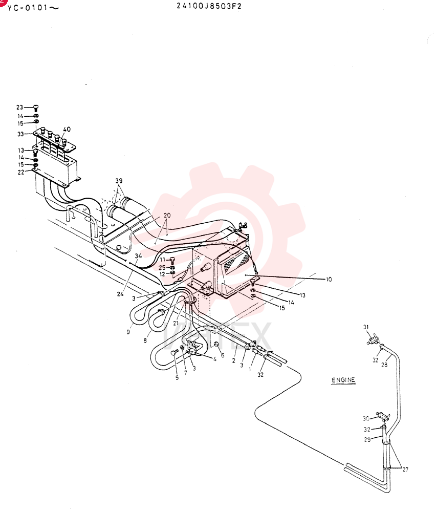 HEATER AND DEFROSTER 24100J8503F2
