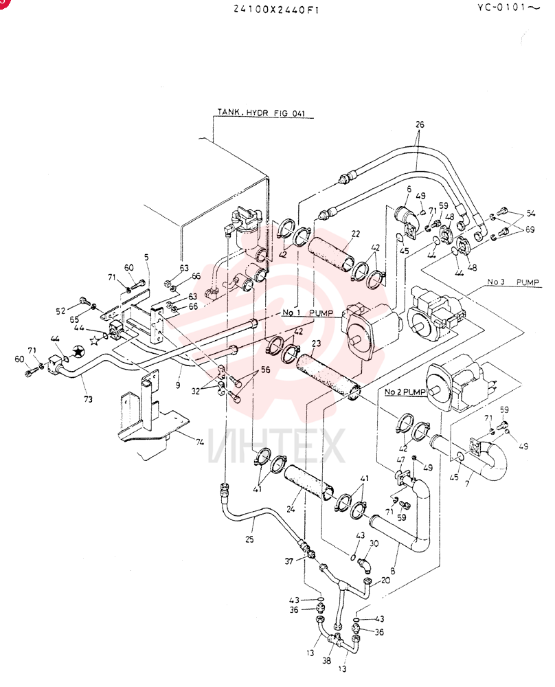 HYDR LINES, UPP 24100X2440F1 (1)