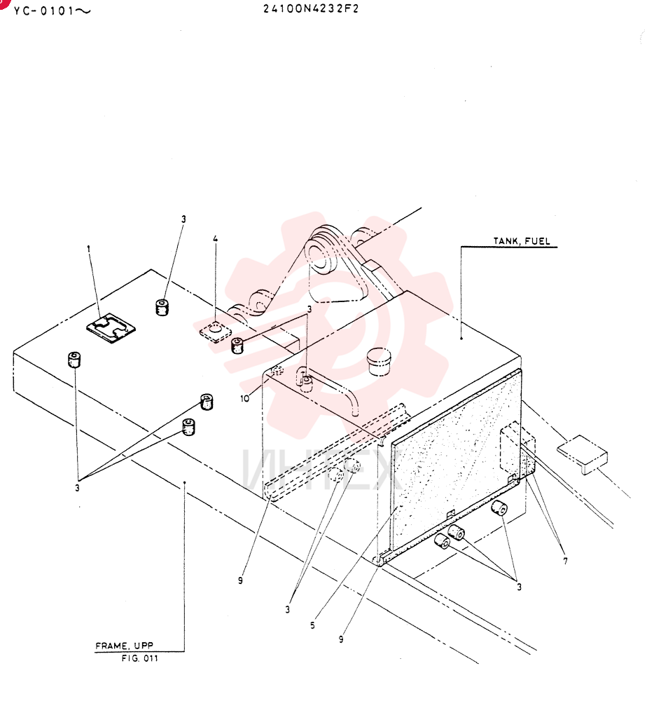 INSULATION, SOUND 24100N4232F2