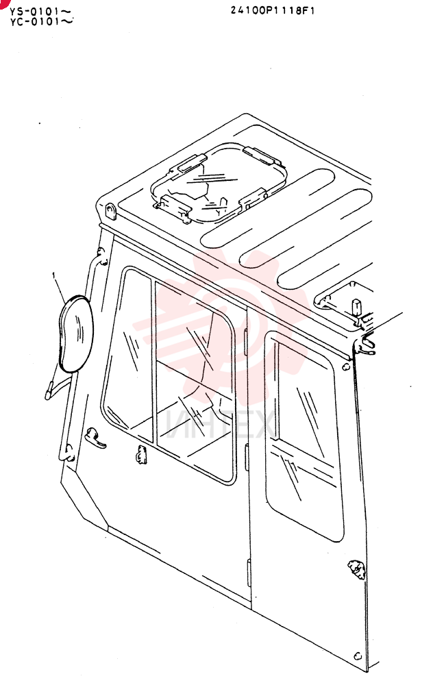 MIRROR 24100P1118F1