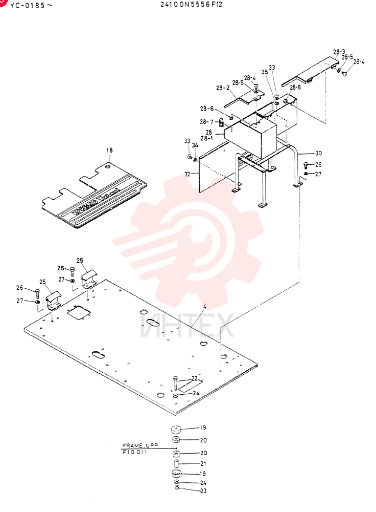 PLATE  ASSY,   FLOOR 24100N5556F12