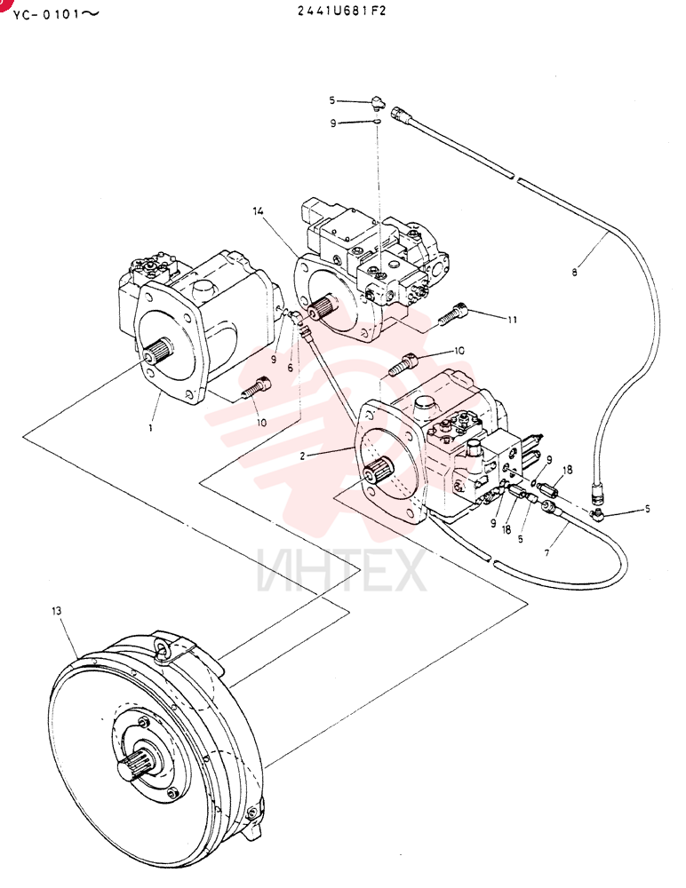 PUMP ASSY 2441U681F2