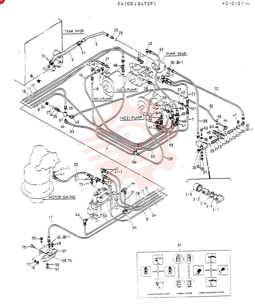 REMOTE-CONTROL ASSY 24100J6470F1 (2)