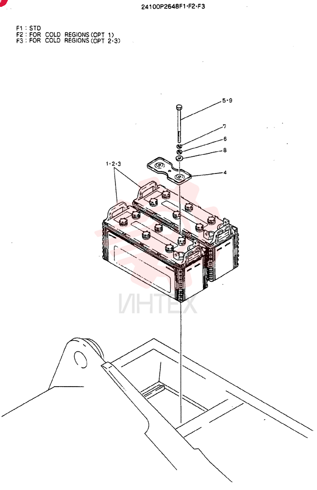 BATTERY ASSY 24100P2648F1