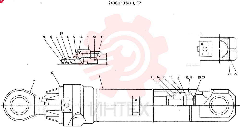 CYLINDER 2438U1324F1