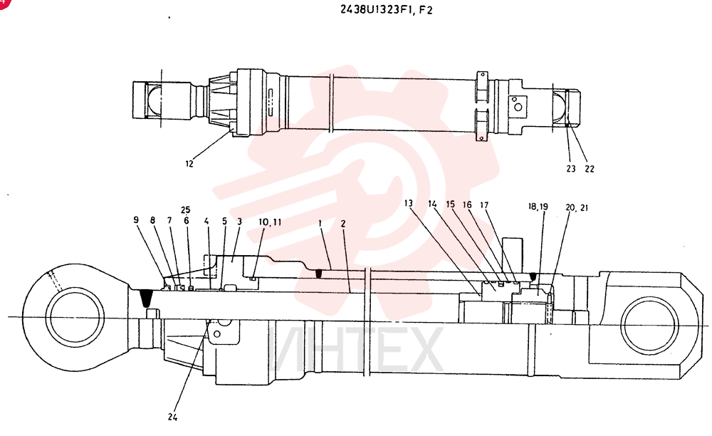 CYLINDER 2438U1323F1