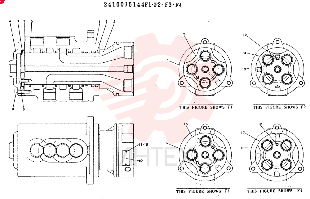 FLEXIBLE JOINT 24100J5144F1