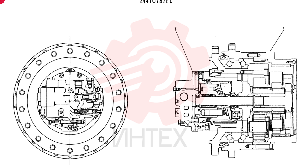 HYDRAULIC MOTOR 2441U787F1