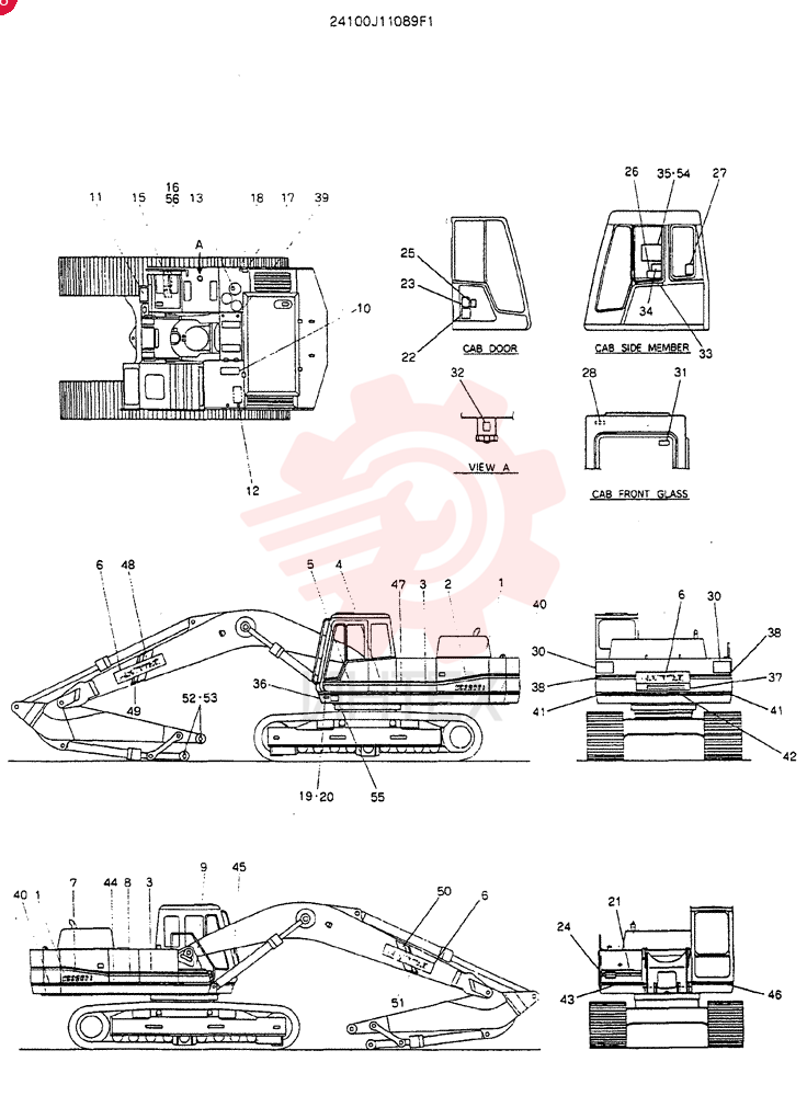 LABEL 24100J11089F1