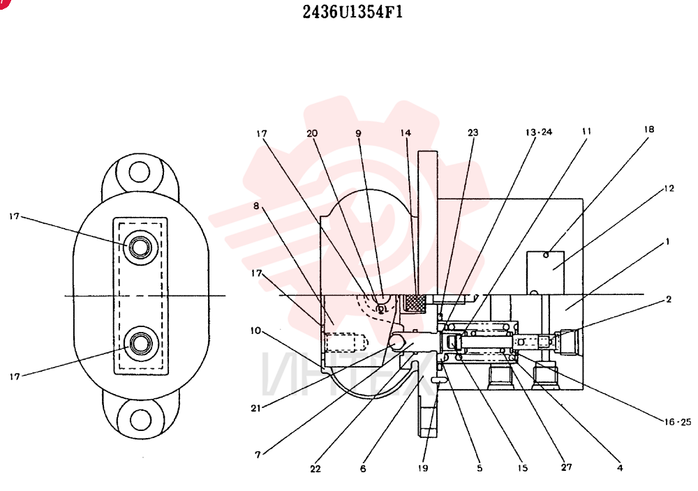 PILOT VALVE 2436U1354F1