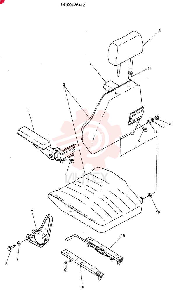 SEAT 24100U364F2