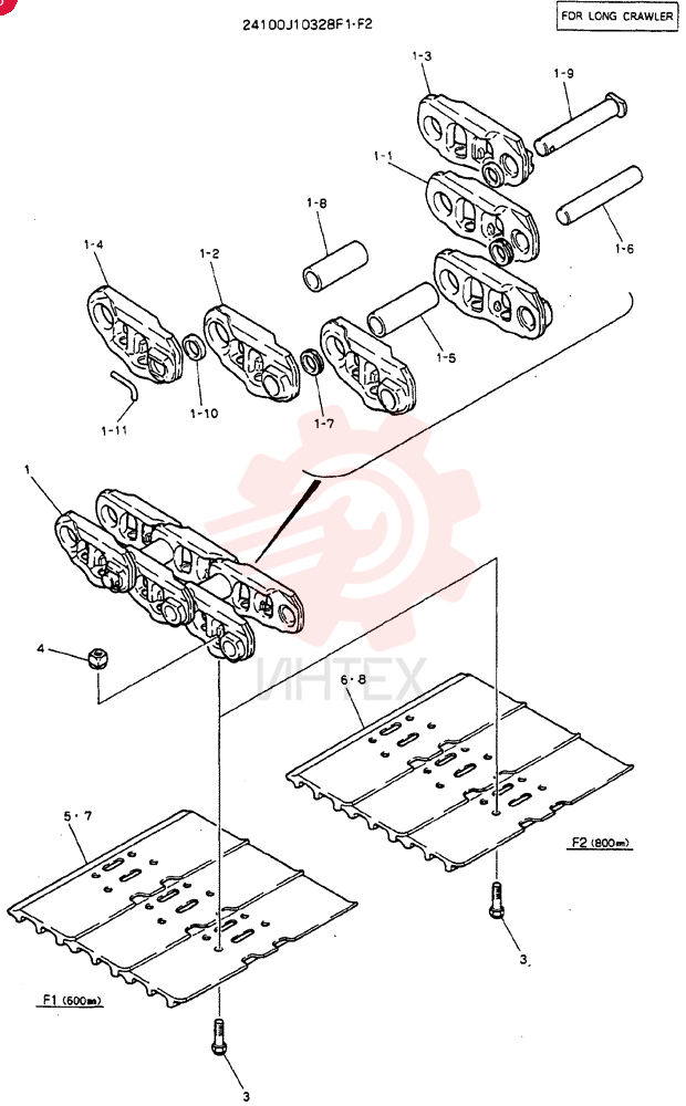 Схема (MD320BLC) - EXCAVATOR BTW YC0301 - YC0747 (1/80-12/06) 24100J10328F1