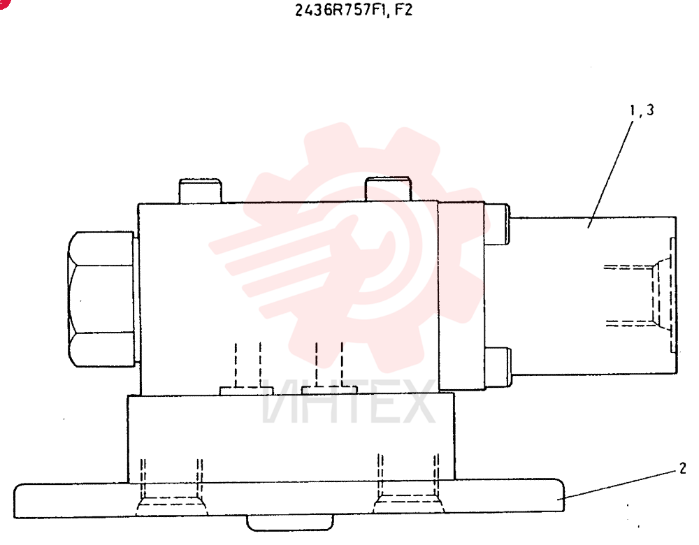 Схема (MD320BLC) - EXCAVATOR BTW YC0301 - YC0747 (1/80-12/06) 2436R757F1