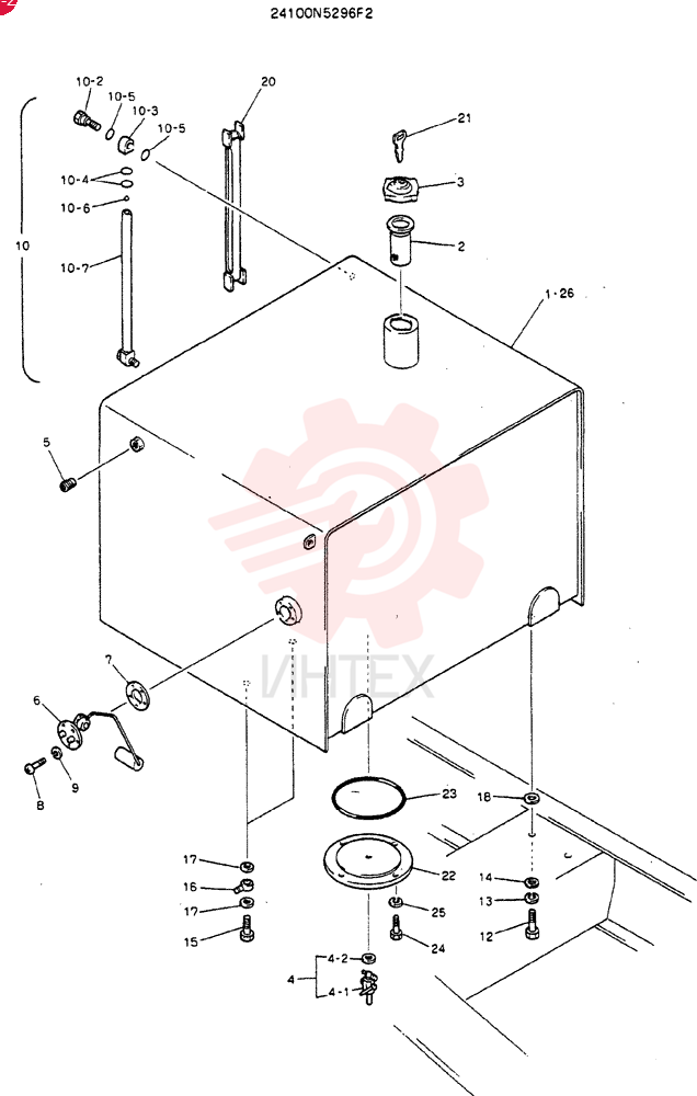 TANK ASSY, FUEL 24100N5296F2