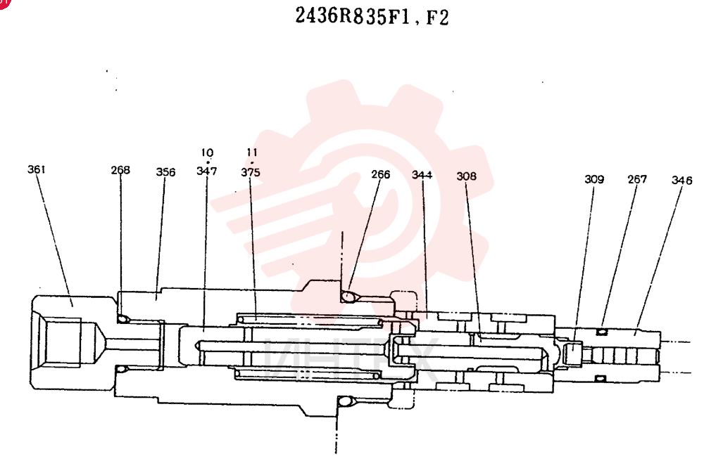 VALVE PRESSURE RELIE 2436R835F1
