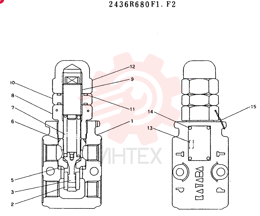 VALVE PRESSURE RELIE 2436R680F1