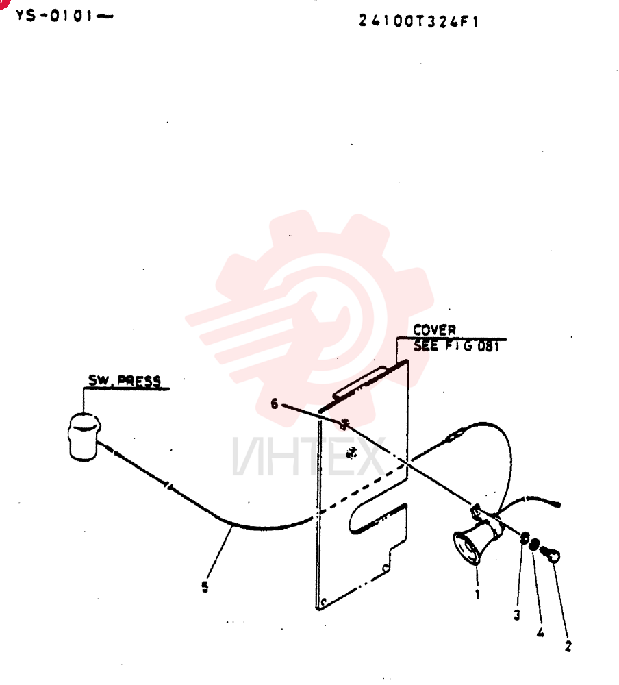 BACK-BUZZER ASSY 24100T324F1