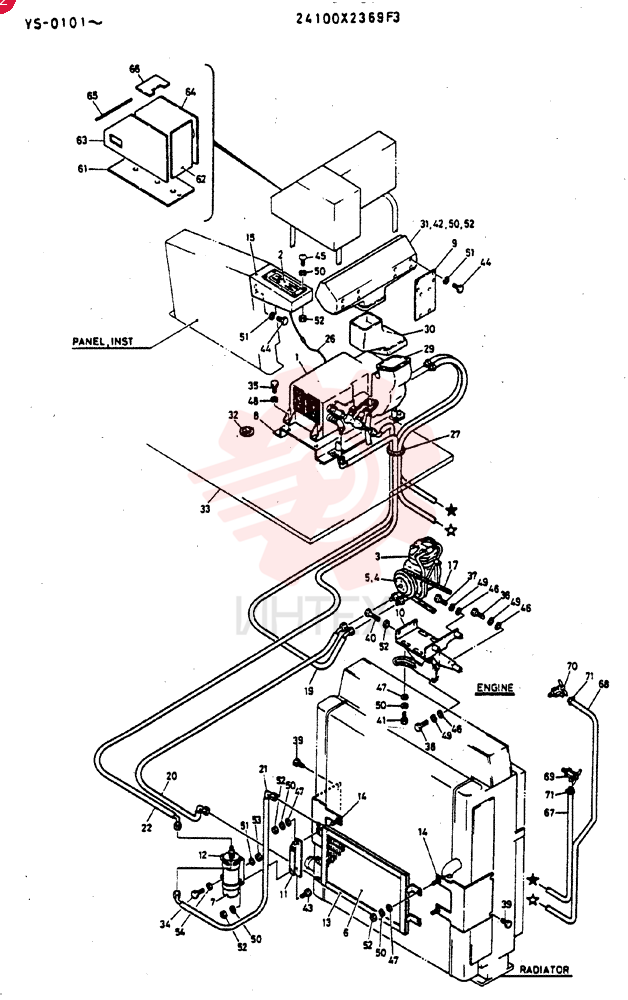 CONDITIONED ASSY, AIR 24100X2369F3