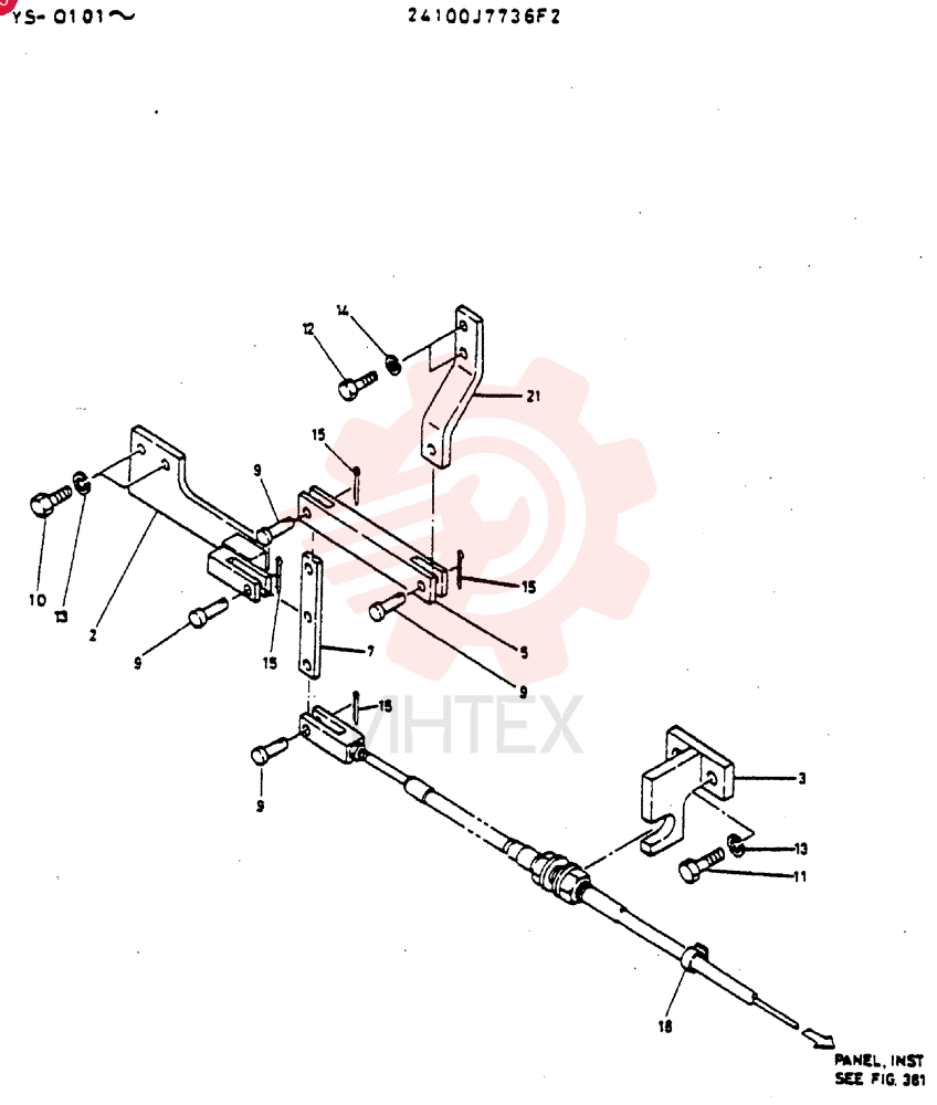 CONTROL ASSY, ENGINE 24100J7736F2