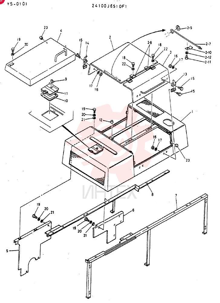 GUARD ASSY 24100J6510F1