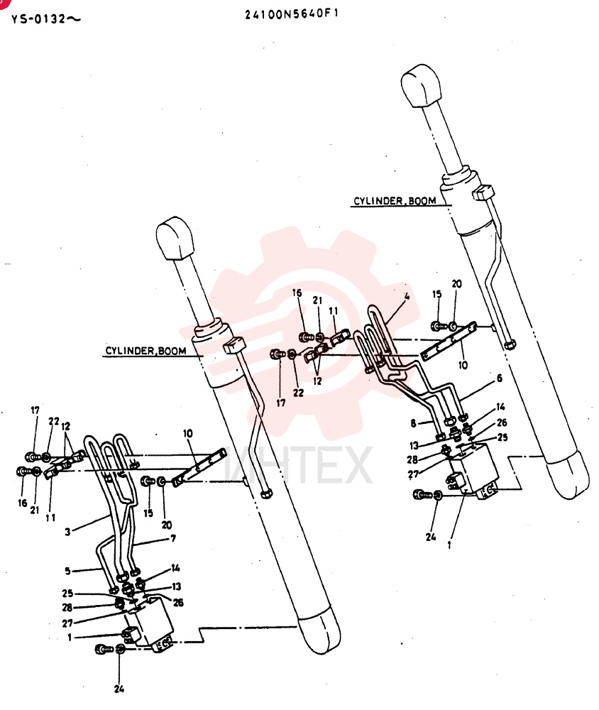 HYDR LINES 24100N5640F1