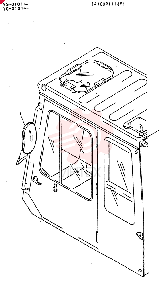MIRROR 24100P1118F1