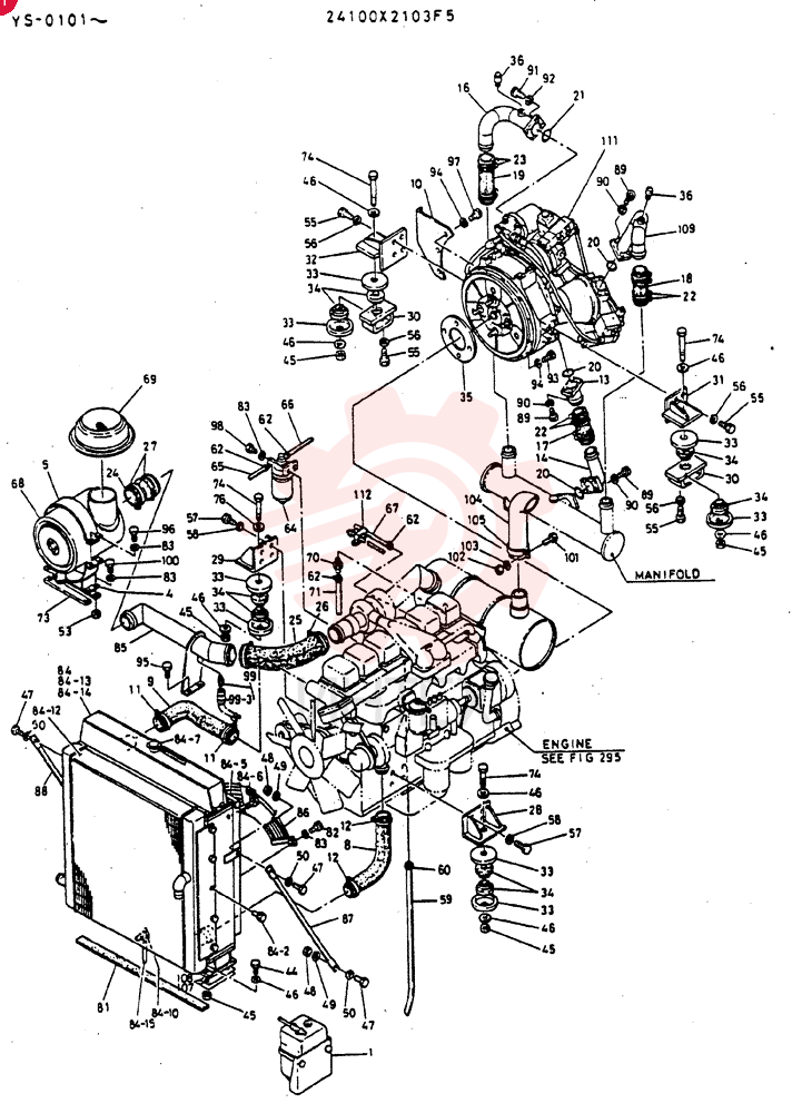 POWER-PLANT ASSY 24100X2103F5