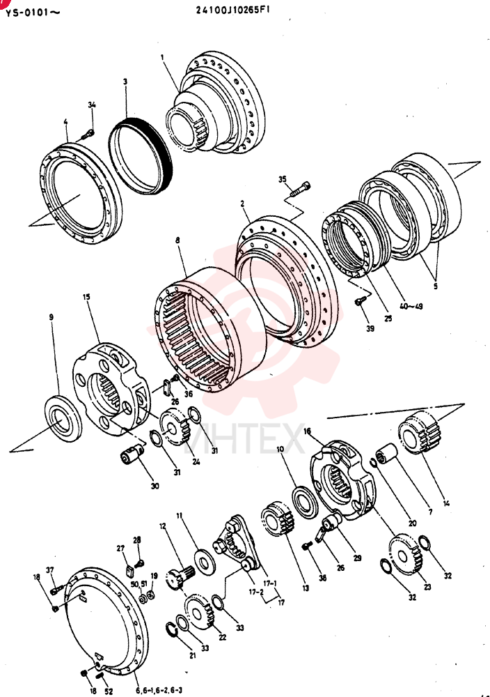 REDUCER 24100J10265F1