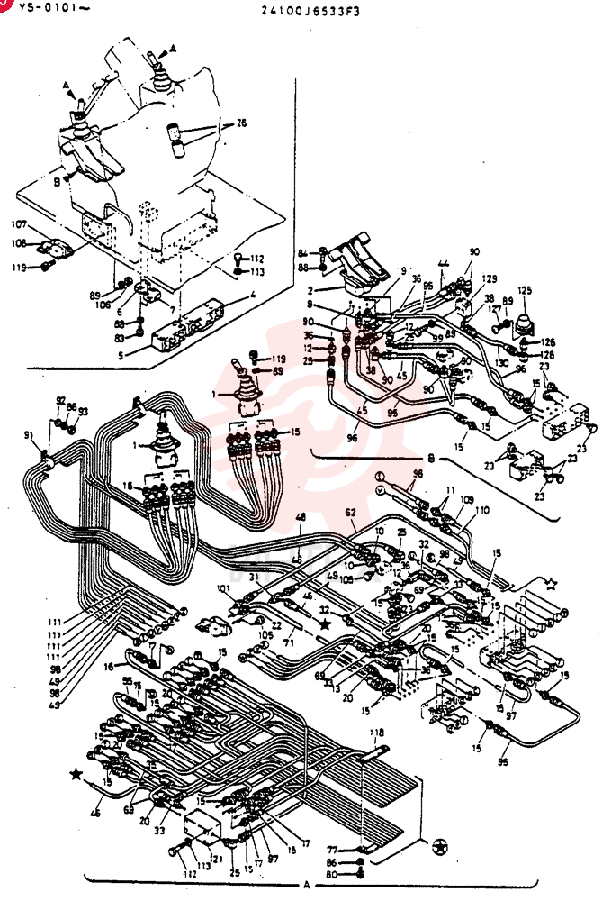REMOTE-CONTROL ASSY 24100J6533F3