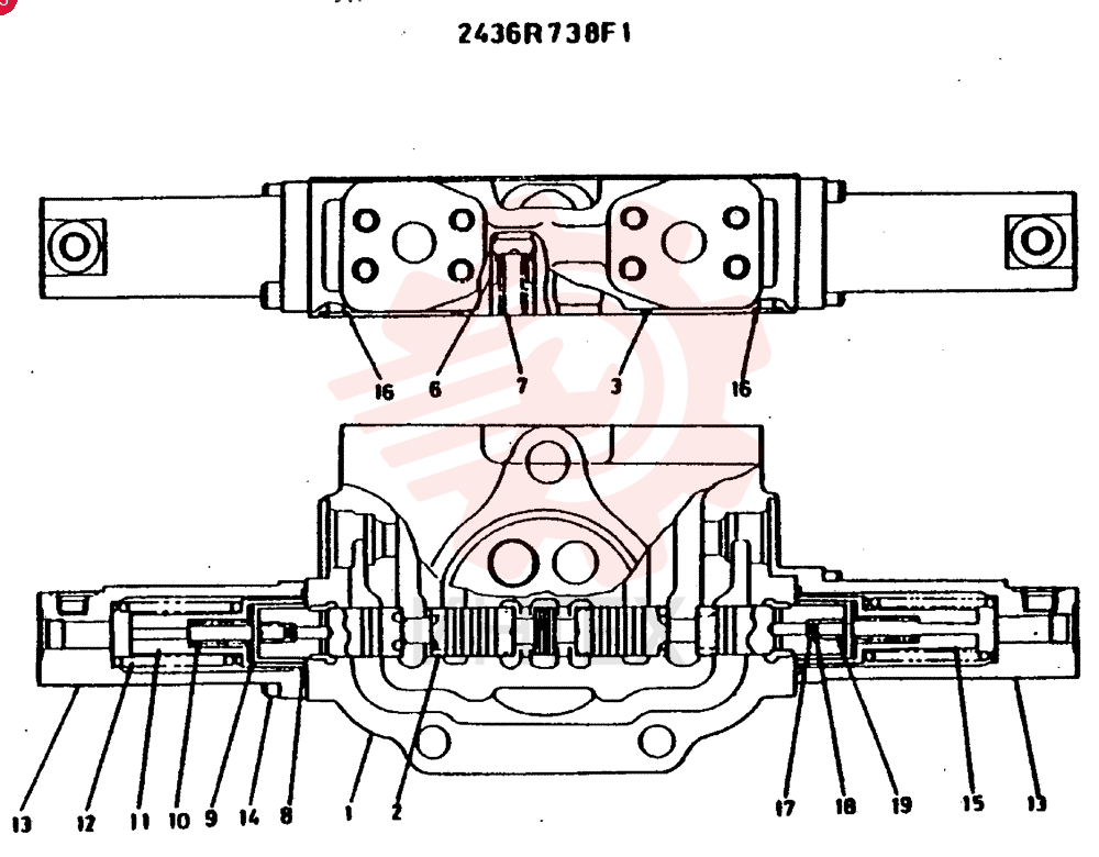 SPOOL 2436R738F1