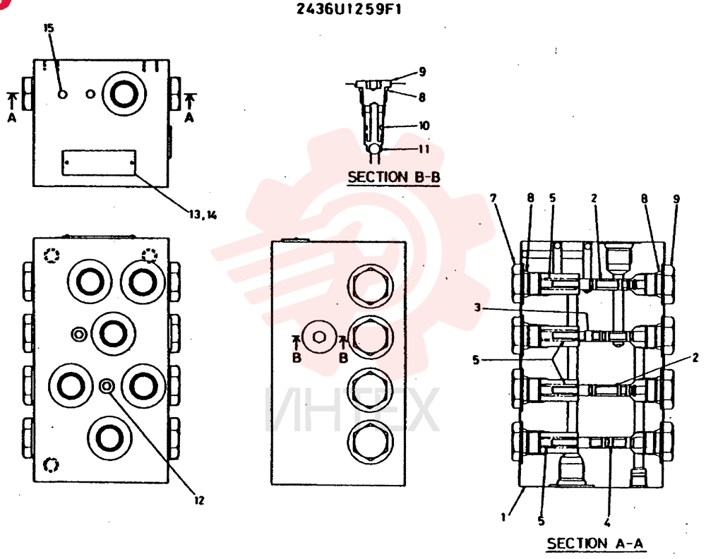 VALVE 2436U1259F1