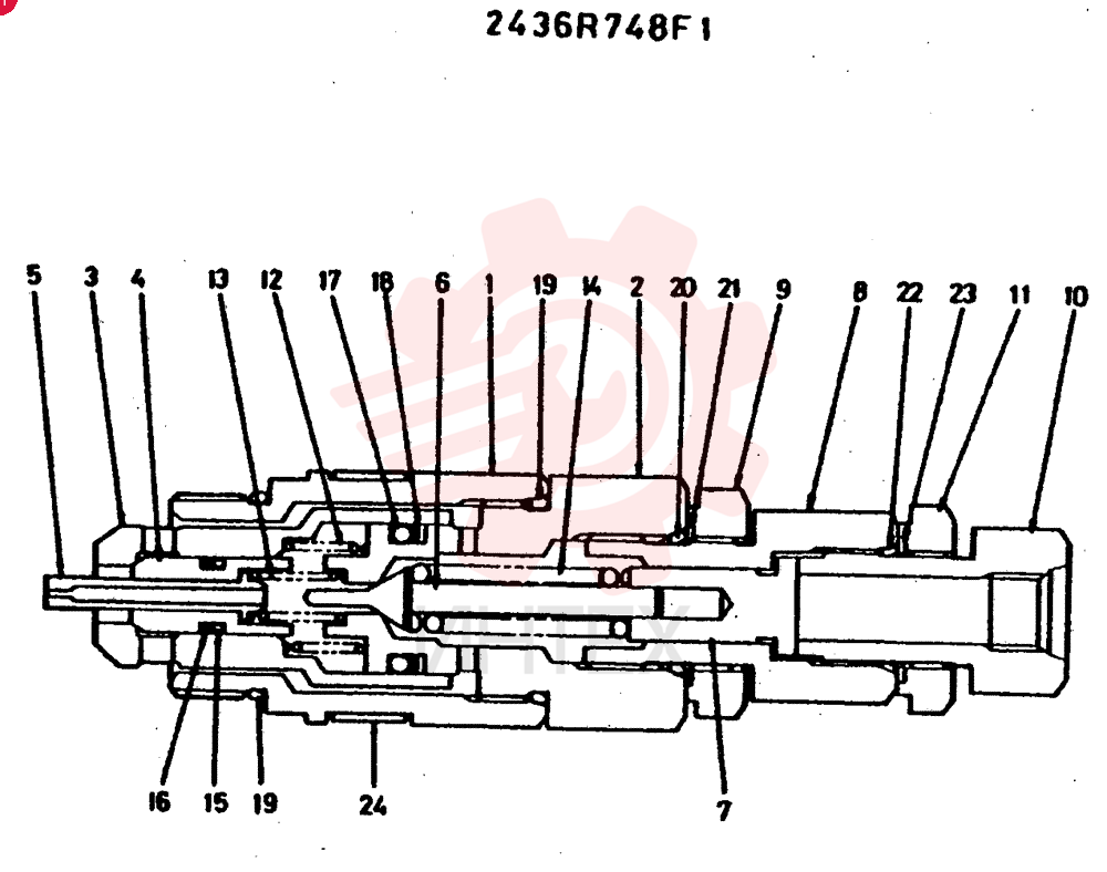 VALVE PRESSURE RELIE 2436R748F1