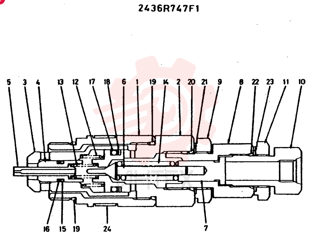 VALVE PRESSURE RELIE 2436R747F1