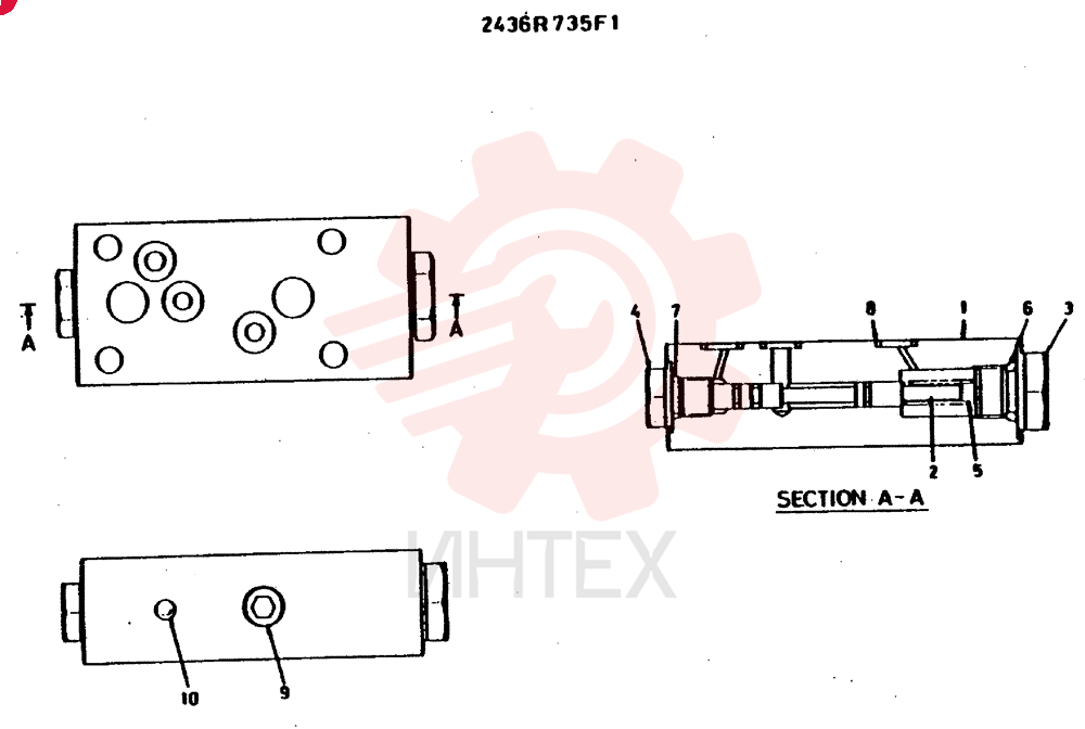 VALVE 2436R735F1